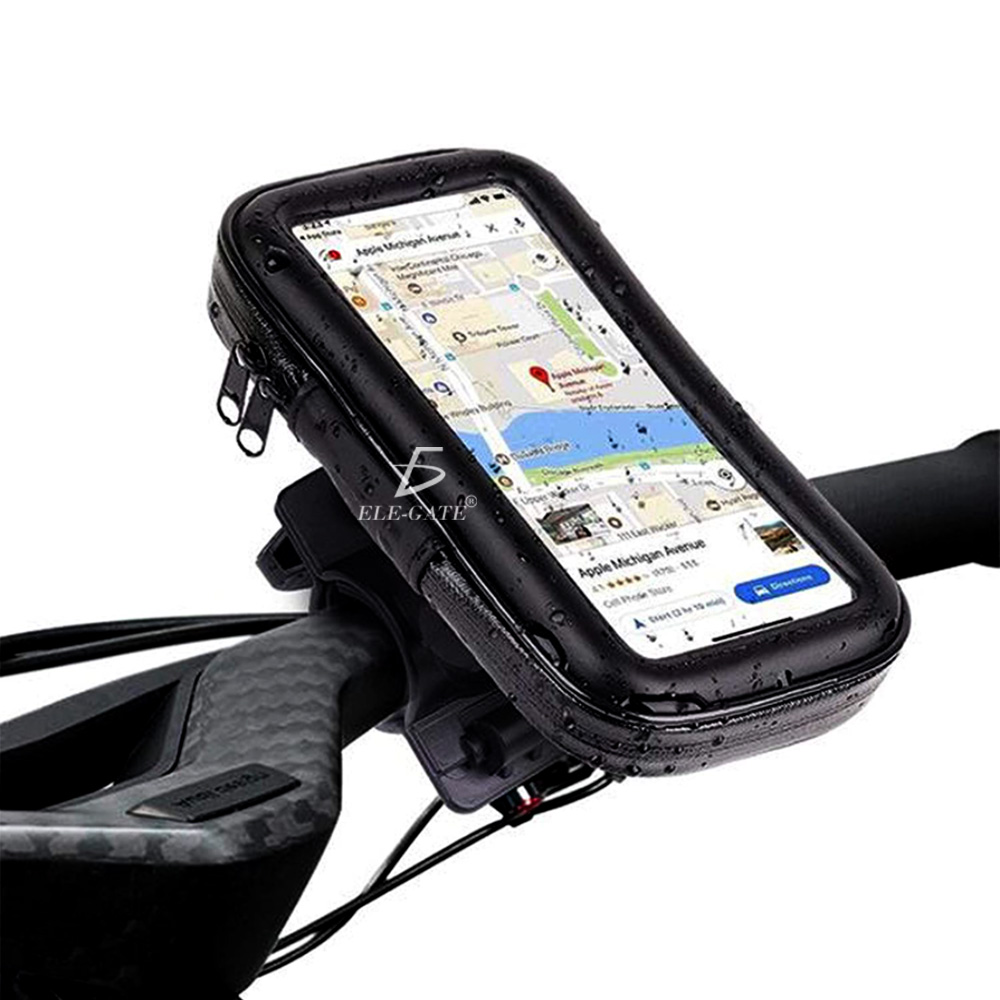 Soporte Teléfono Celular Para Motocicleta Funda Impermeable