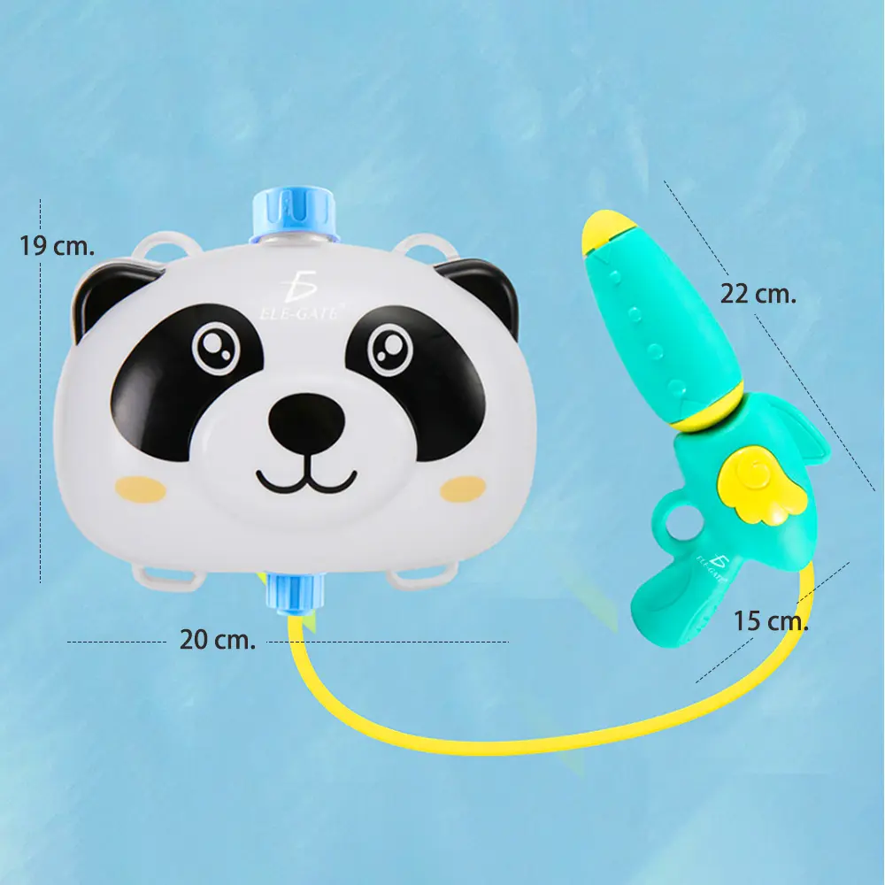 Pistola Con Tanque De Agua Mochila Para Niños Panda2