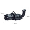 Pistola De Burbujas Gatling Gun Bubbler Maquina De Burbujas