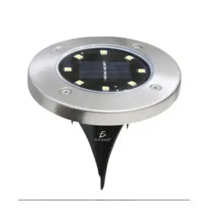 Led Solar Luz De Césped Decoración Jardín Enterrado Al Aire