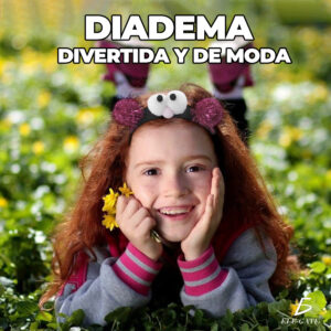 Diadema De Moda Para Niñas Con Ojos y Orejas