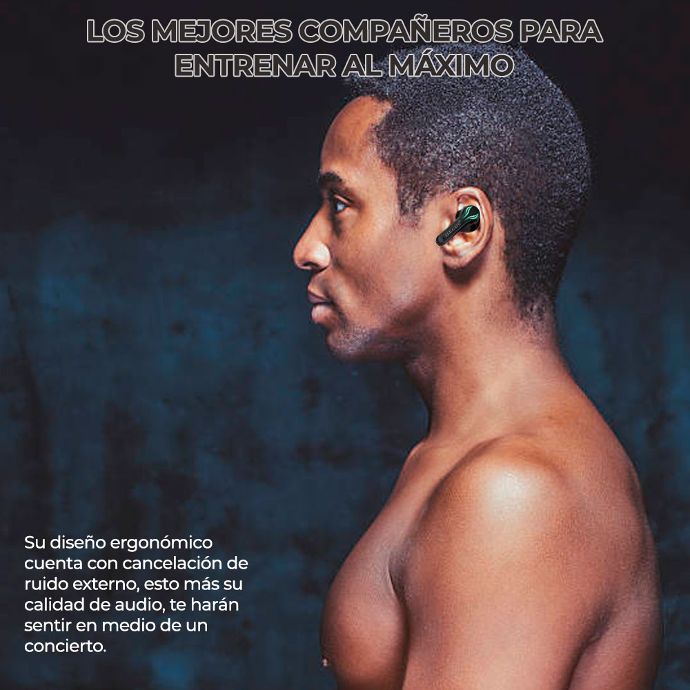 Auriculares Extraterrestre Gamer Inalámbricos Bluetooth 5.1