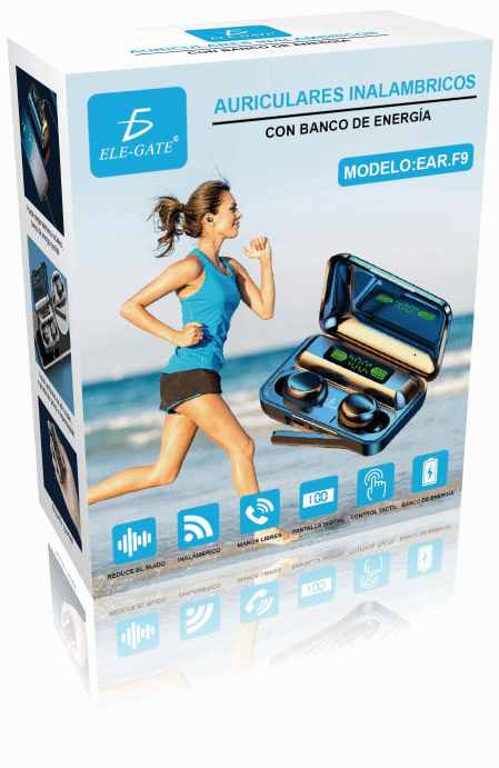 Audífonos Inalámbricos F9 8d Bluetooth 5.0 Tws Deportivos - Image 6