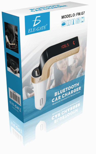 Bluetooth Transmisor Fm Auto Manos Libres Cargador Usb - Image 4