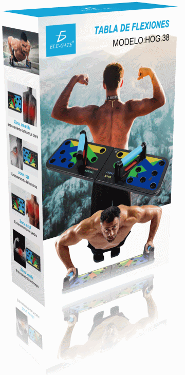 Barras Portátil Board Fitness Muscular De Lagartijas - Image 5