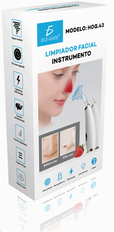 Limpiador De Poros y Extractor De Espinillas Por Succión 6 Cabezas - Image 4