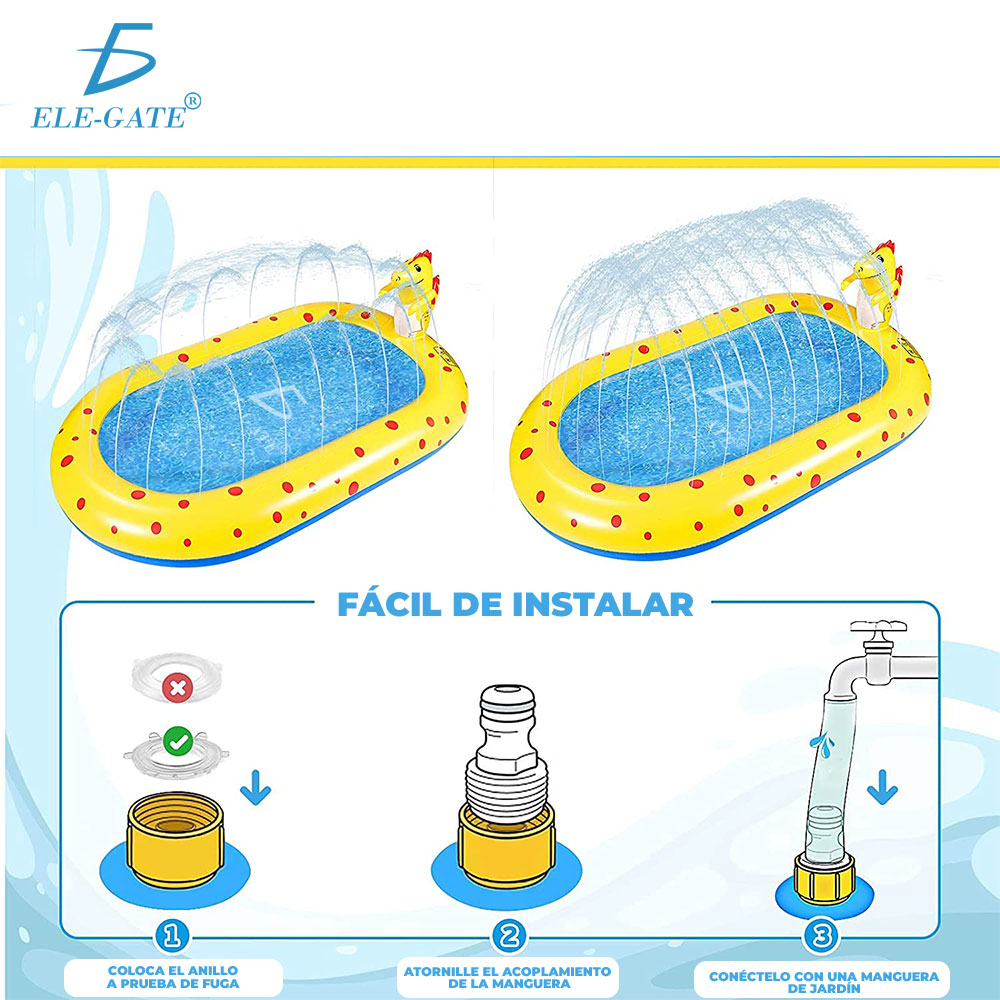 Alberca inflable con Aspersores - Image 5