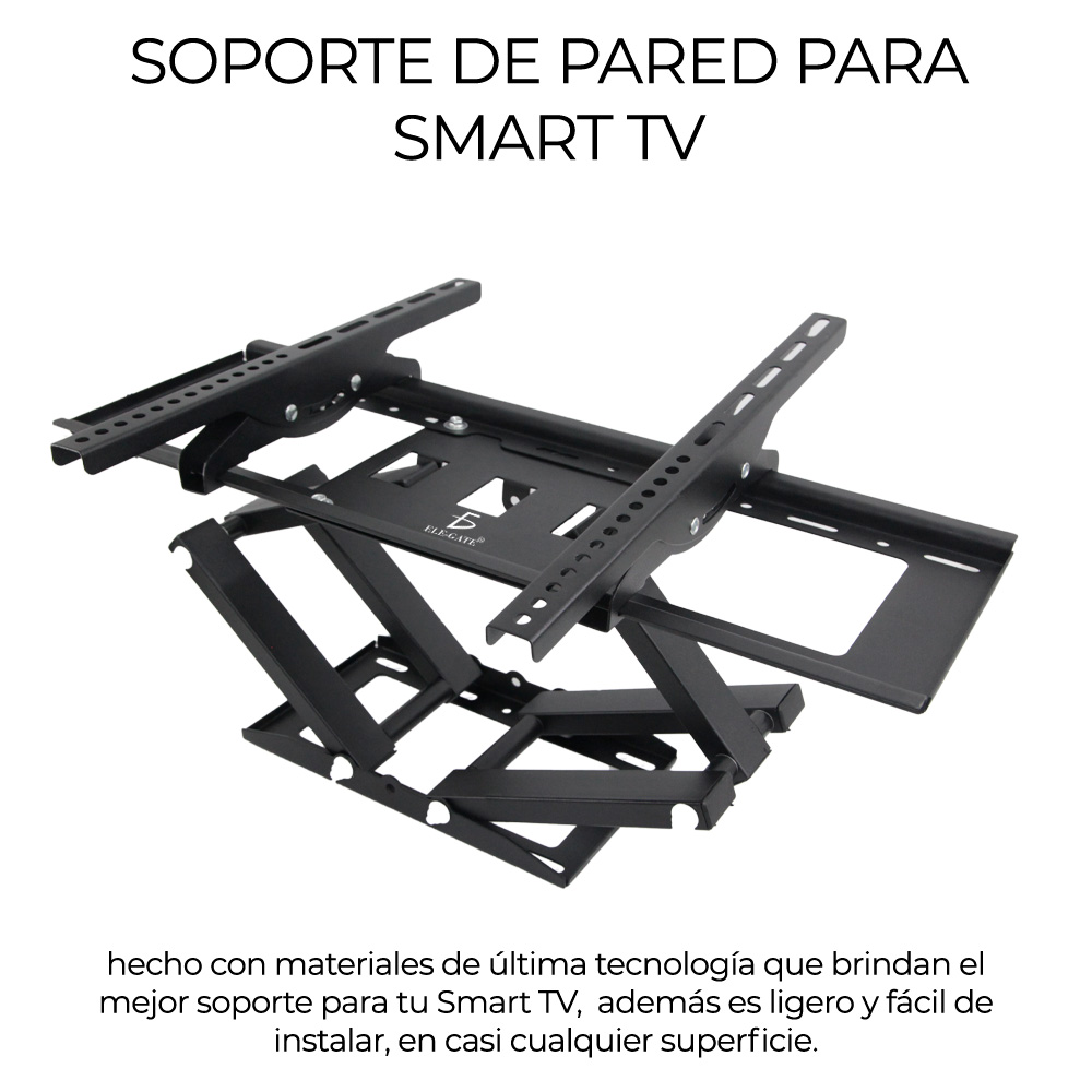 Soporte para TV/Monitor de 30" a 70" negro de pared