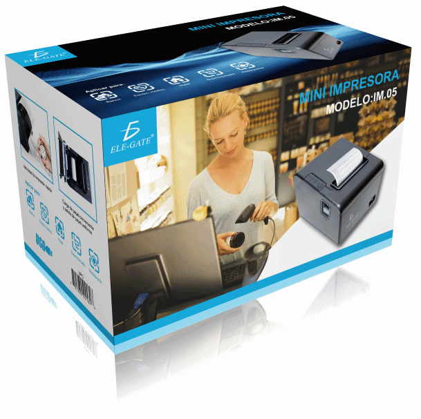 Impresora De Tickets Térmica Corte Automático 80mm - Image 4