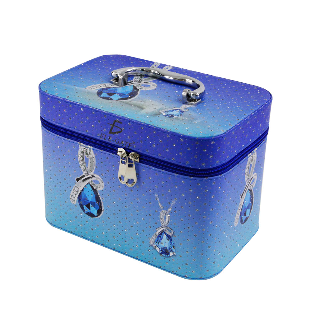 Cosmetiquera Neceser Estampado Kit De 3 Pzas Viaje Estuche MAQ.09.3