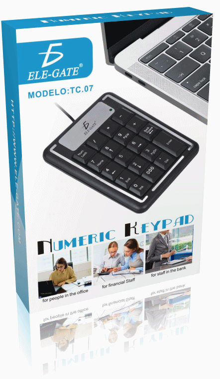 Teclado Numerico Usb Pc Laptop Computadoras Mac Windows - Image 4