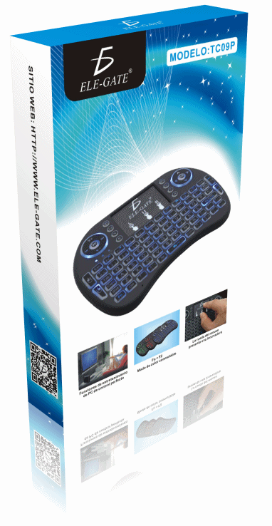 mini teclado inalambrico touchpad Español Tv Box - Image 6
