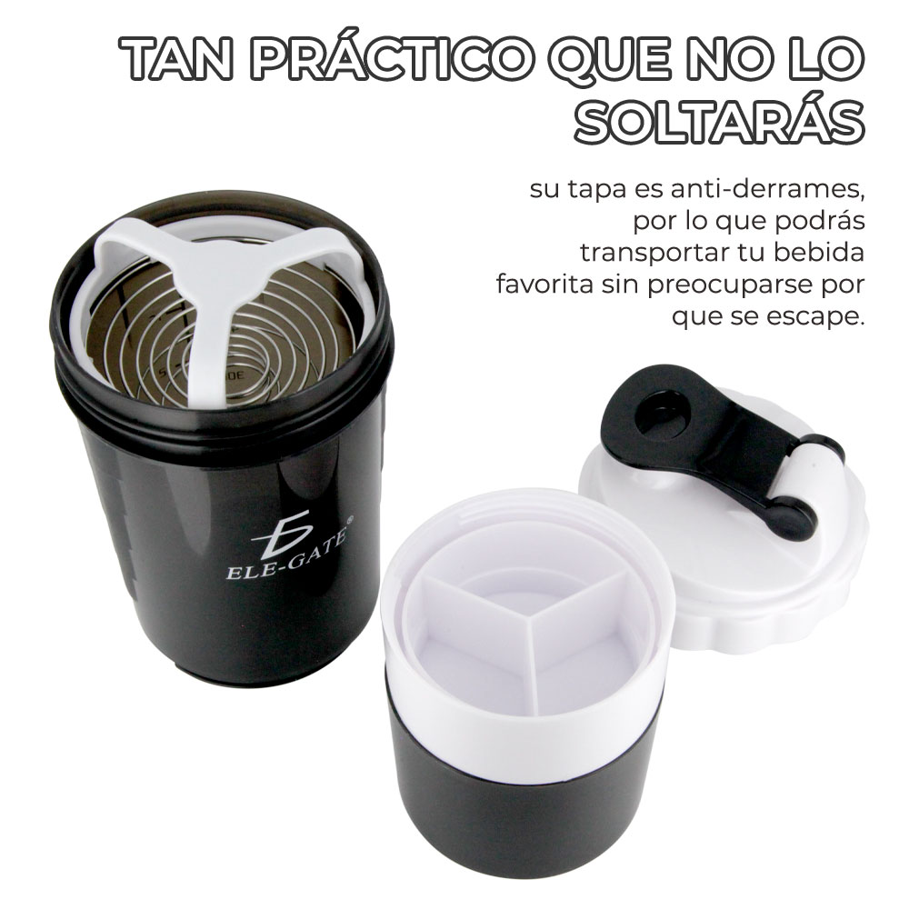 Mezclador De Proteínas / Vaso Deportivo / Shaker De Gimnasio