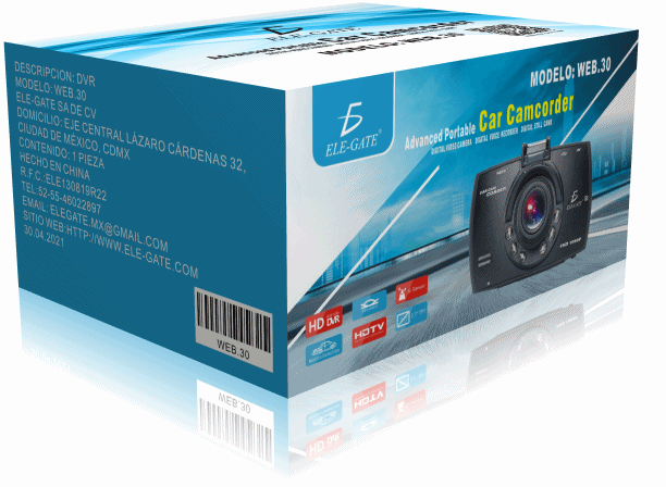Camara Dvr Grabador Auto con Pantalla Nocturna - Image 6