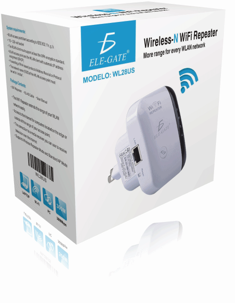 Repetidor Wifi Inalámbrico De 300mbps Router - Image 4