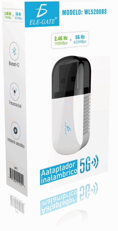Mini Adaptador USB Wifi Inalámbrico 5G Y Bluetooth 2 En 1 - Image 6