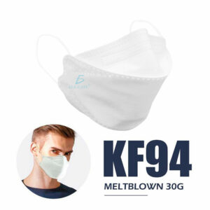 Cubrebocas KF94 NEGRO Paquete Por 10 Piezas 1.8pesos/pz