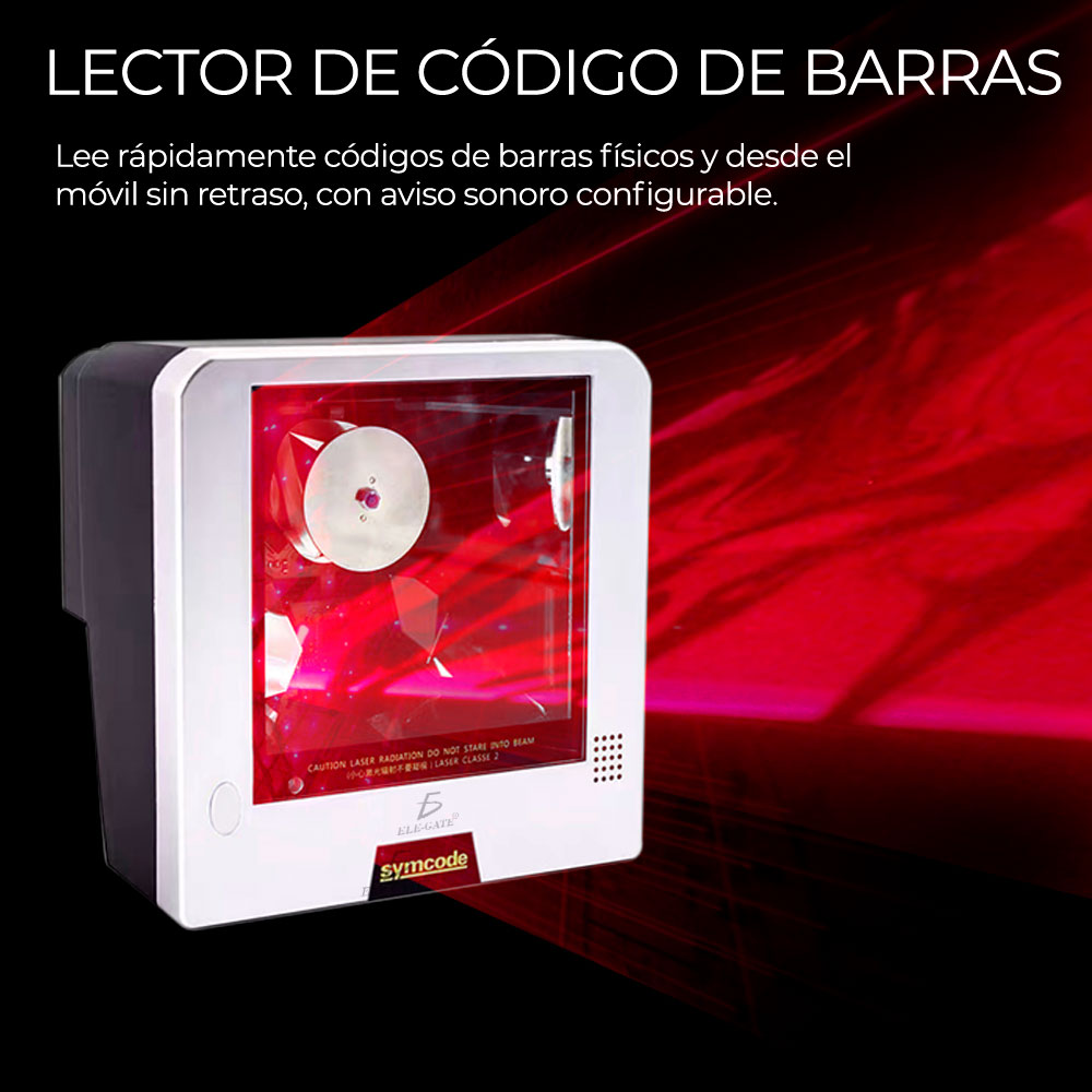 Lector De Código De Barras QR Omnidireccional Usb