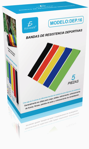 Bandas Elásticas De Resistencia Kit 5 De Unidades - Image 4