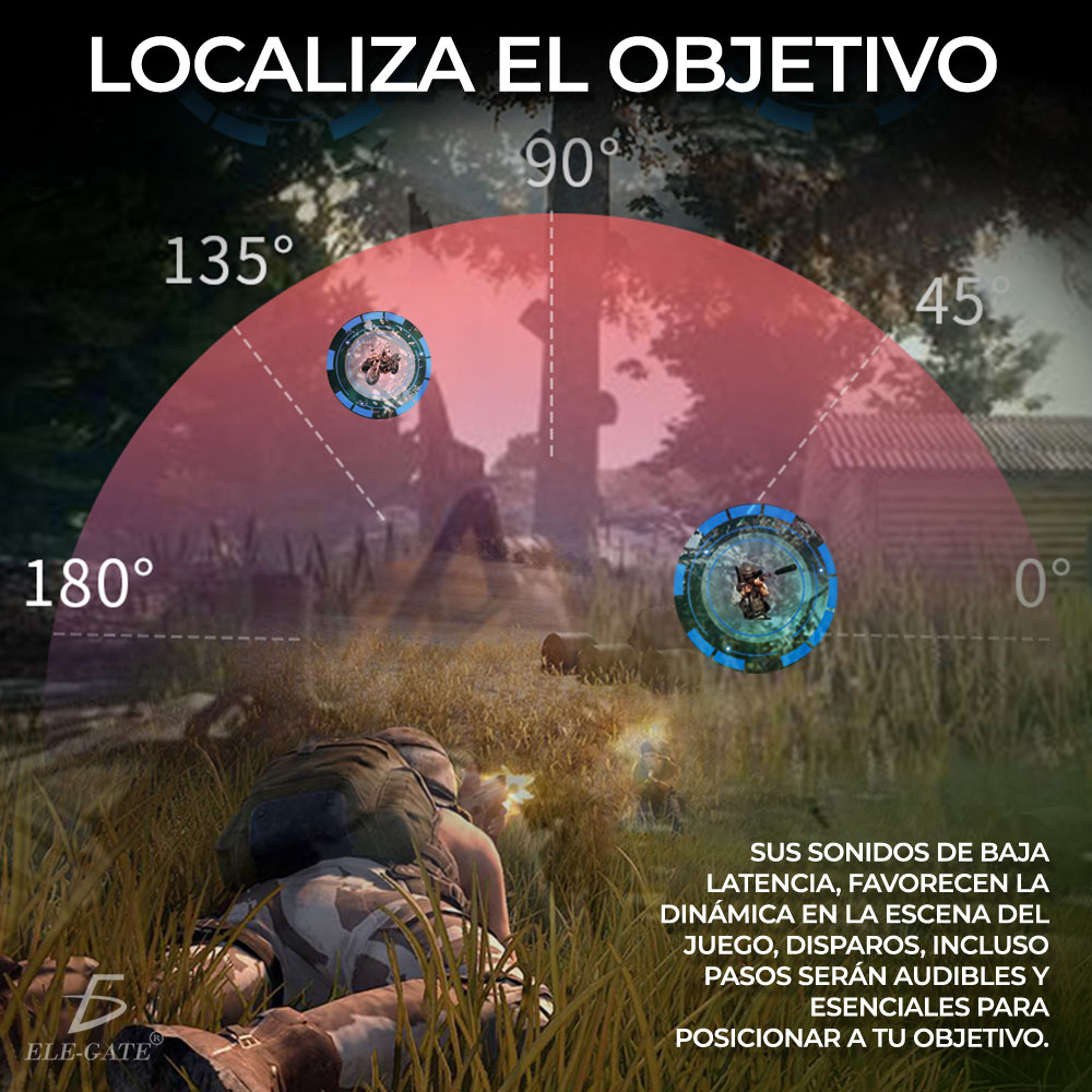 Auriculares Gamer Inalámbricos Bluetooth 5.1 Con Base Profund