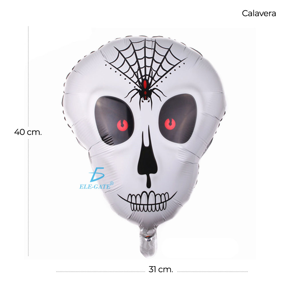 Globos De Aluminio De Halloween Fantasma Bruja Búho Monster