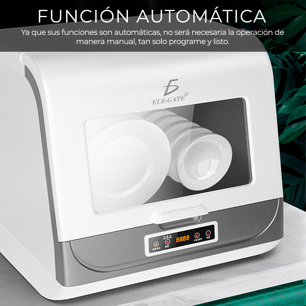 Mini Lavavajillas Con Depósito De Agua