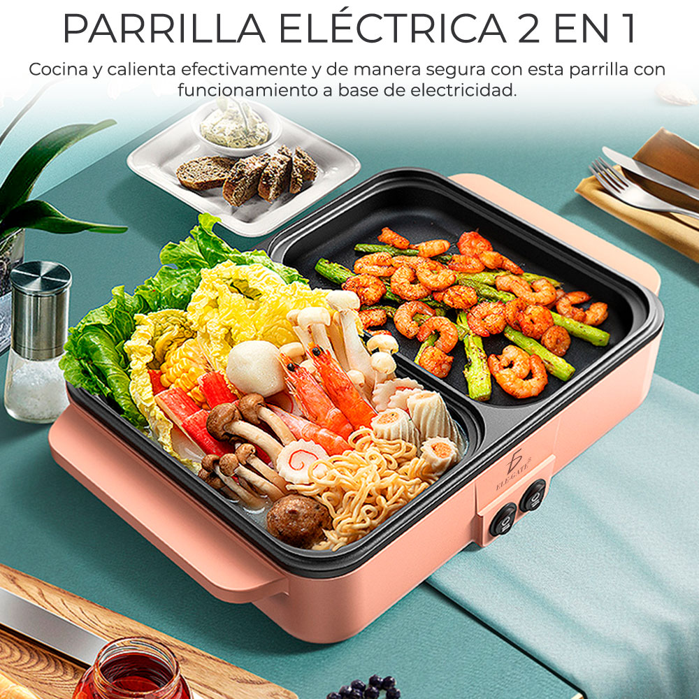 Parrilla Eléctrica Para Cocer Huevos Hot Cakes y Demas