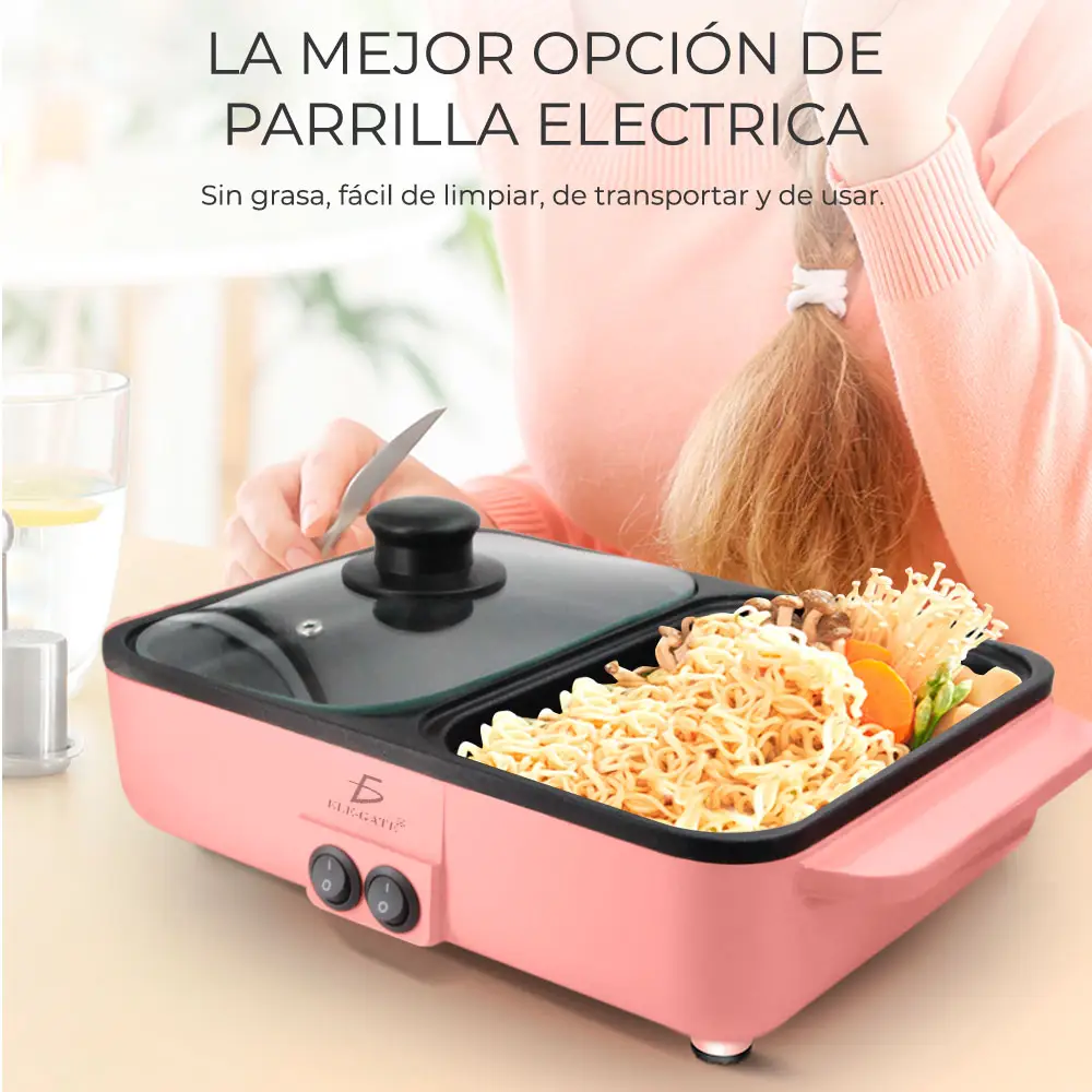 Parrilla Eléctrica Para Cocer Huevos Hot Cakes y Demas