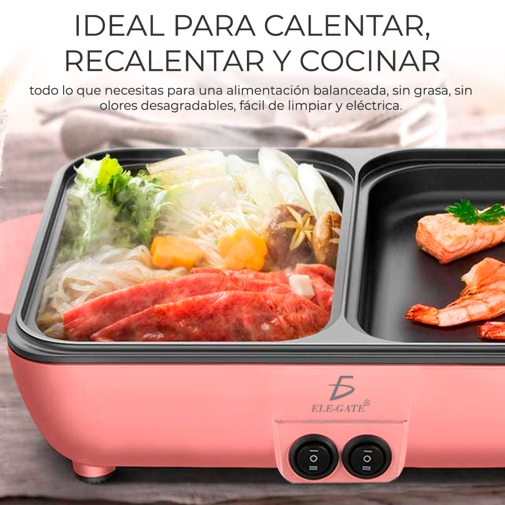 Parrilla Eléctrica Para Cocer Huevos Hot Cakes y Demas