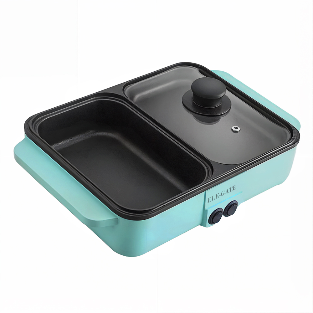 Parrilla Eléctrica 2 en 1 Cocina y Calienta - Image 3