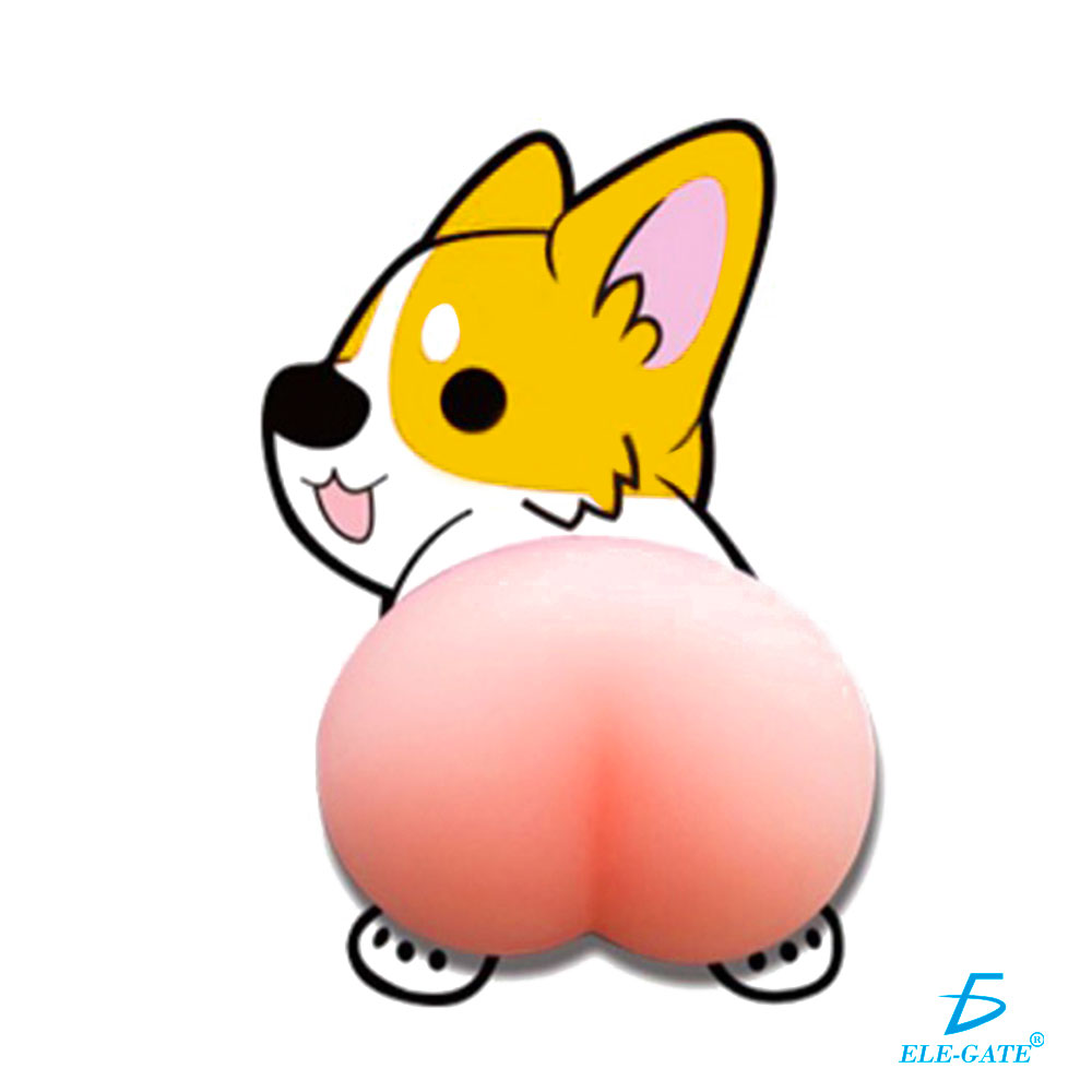 Etiqueta Engomada Anticolisión De Dibujos Animados De Silico