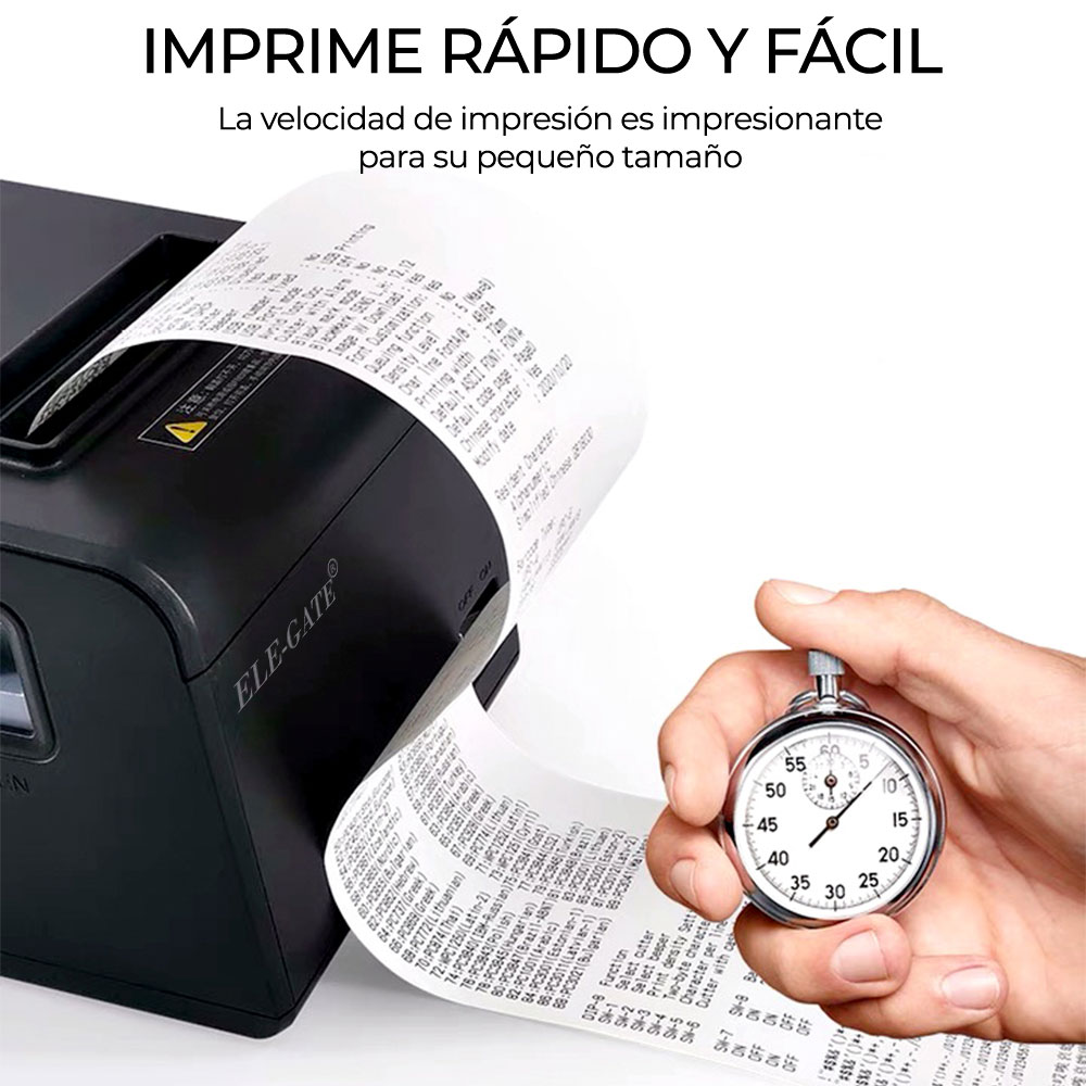 Impresora De Tickets Térmica Corte Automático 80mm