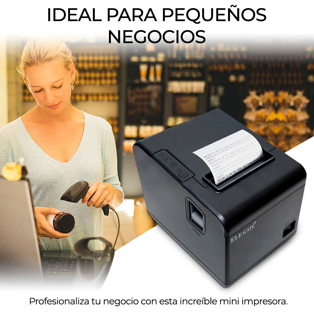 Impresora De Tickets Térmica Corte Automático 80mm