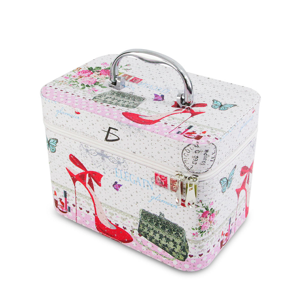 Cosmetiquera Neceser Estampado Kit De 3 Pzas Viaje Estuche MAQ.09.2