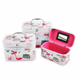 Cosmetiquera Neceser Estampado Kit De 3 Pzas Viaje Estuche MAQ.09.2