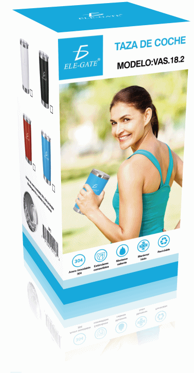 Termo De Acero Inoxidable Con Tapa - Image 7