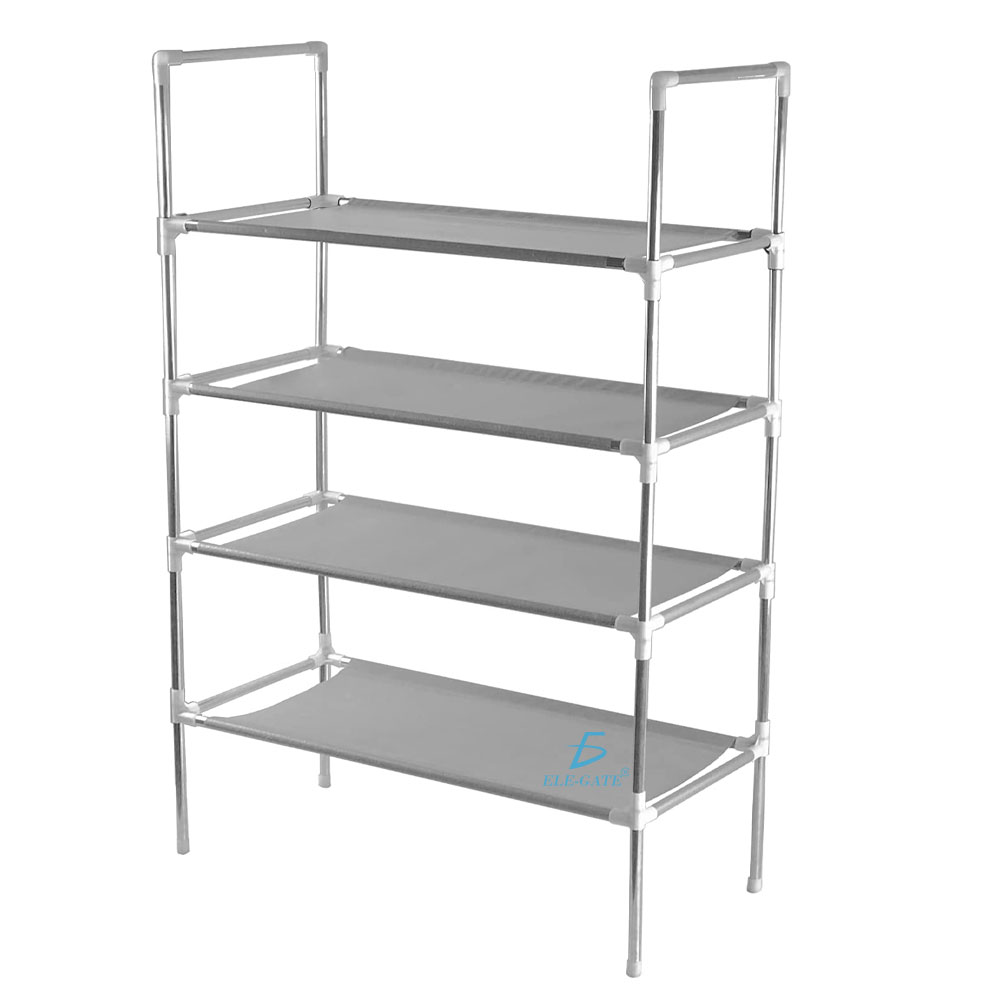 Estante De Almacenamiento 4 Capas Zapatero Fácil De Montar