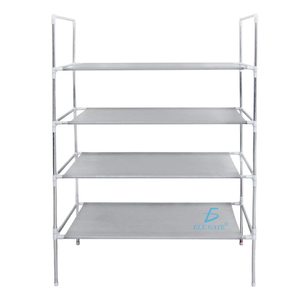 Estante De Almacenamiento 4 Capas Zapatero Fácil De Montar