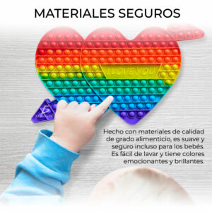 Pop It De Juguete Sensorial de Silicona JUG.20.COR