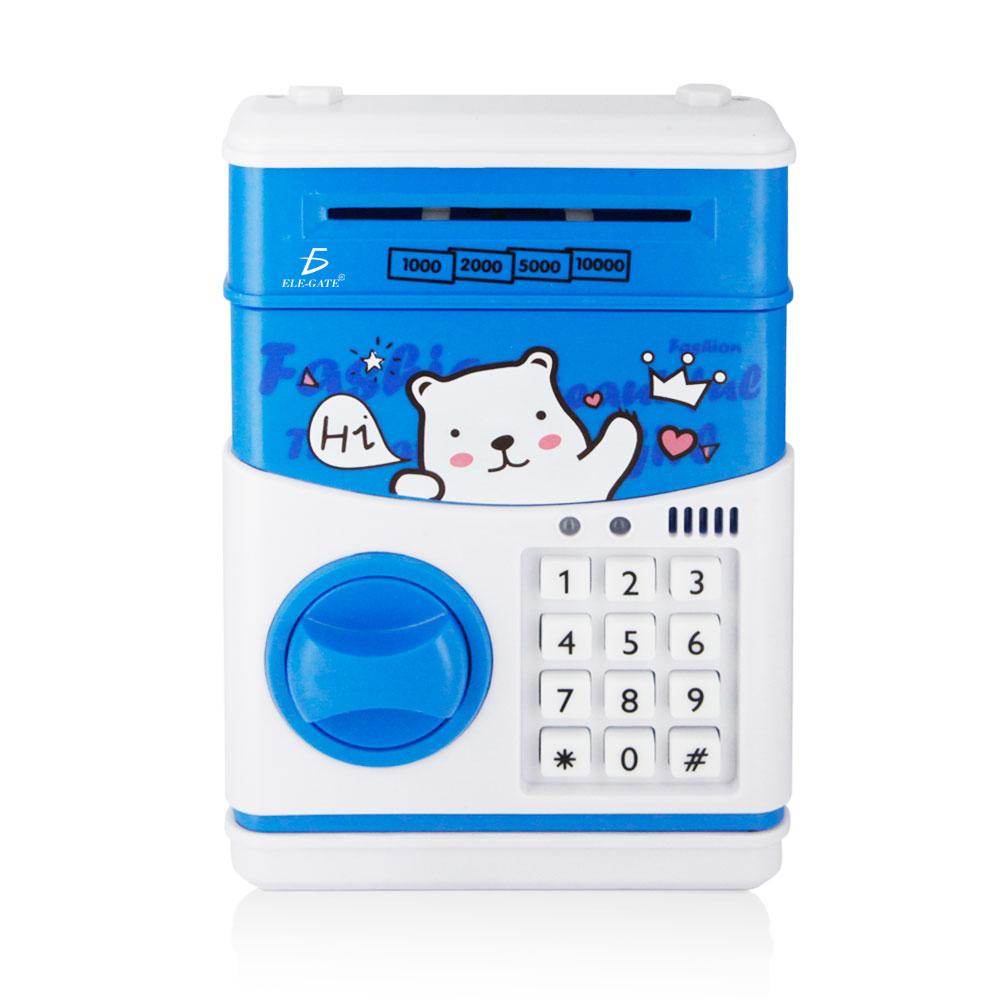 Alcancia Electronica Caja Seguridad Clave Para Niños