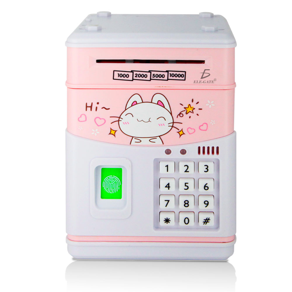 Alcancia Electronica Caja Seguridad Clave Para Niñas