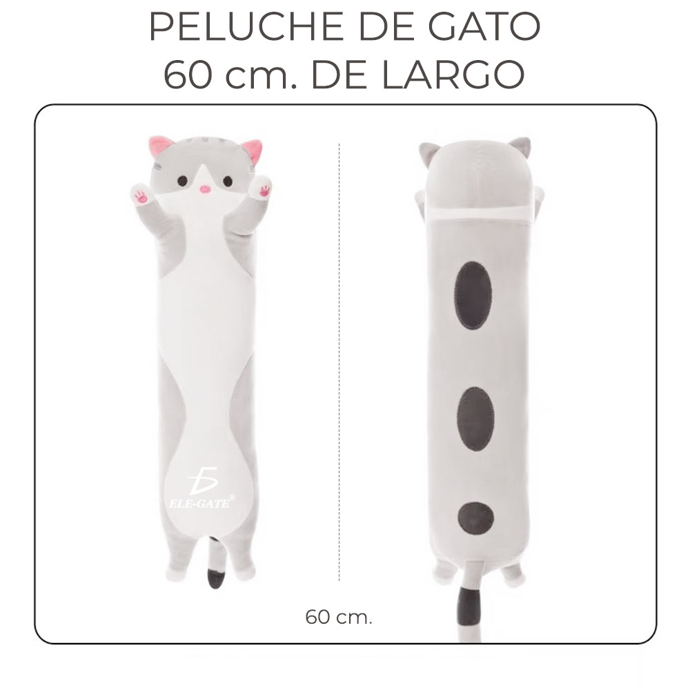 Juguetes de Peluche Con Forma De Gato Para Dormir 70cm