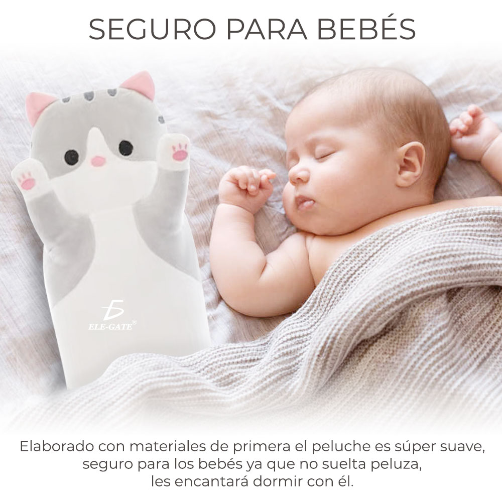 Juguetes de Peluche Con Forma De Gato Para Dormir 70cm