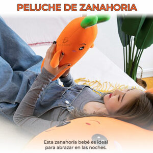 Peluche Grande En Forma De Zanahoria 65CM