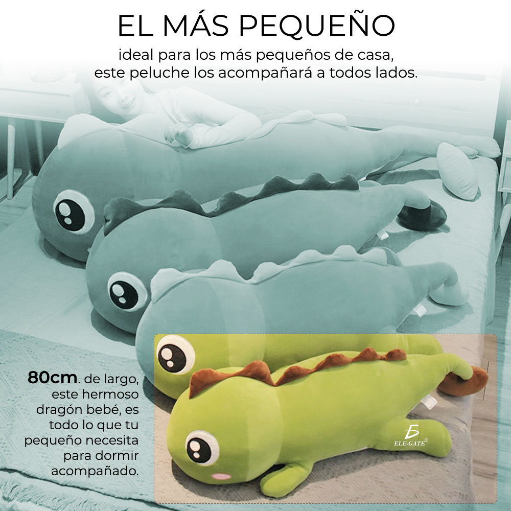 Peluche Dragon de Bebe Largo 80cm