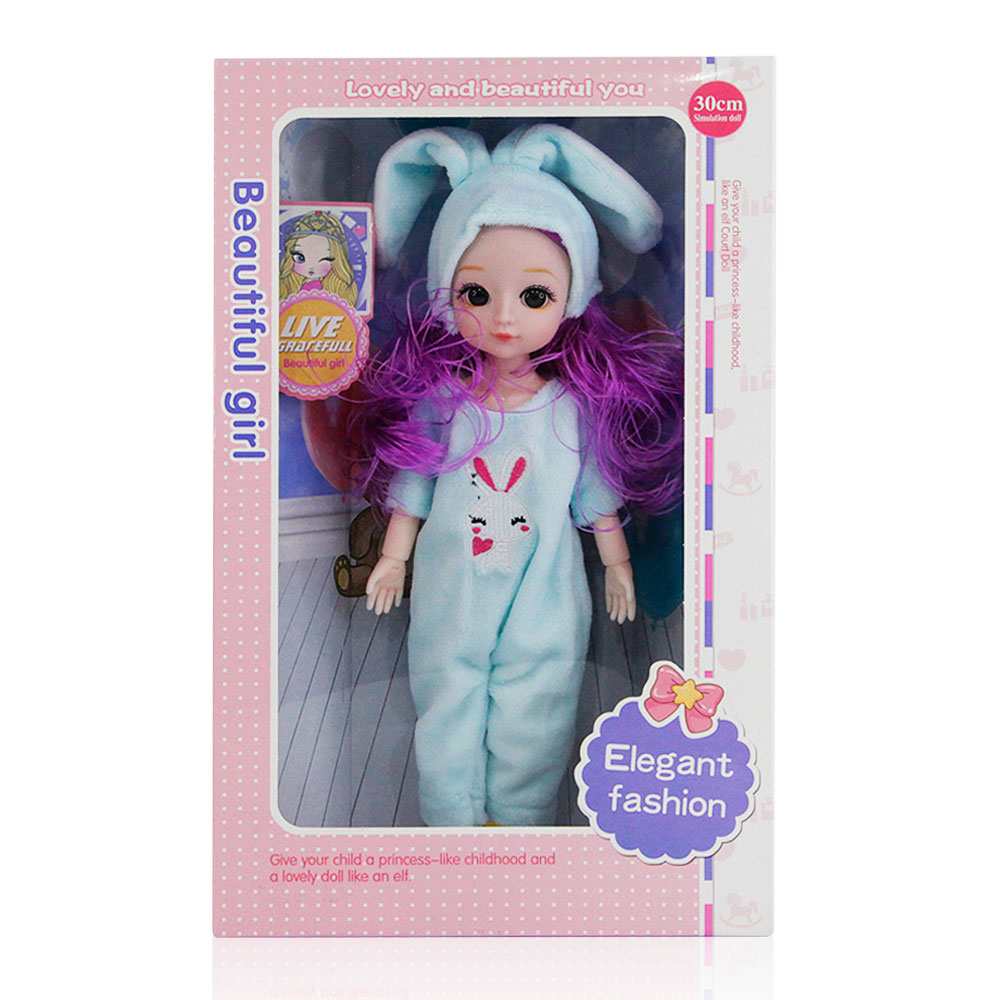 Muñeca de silicona Con Musica de 12 Pulgadas