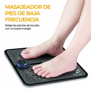 Masajeador Pies Eléctrico Estimulador Muscular Portatil