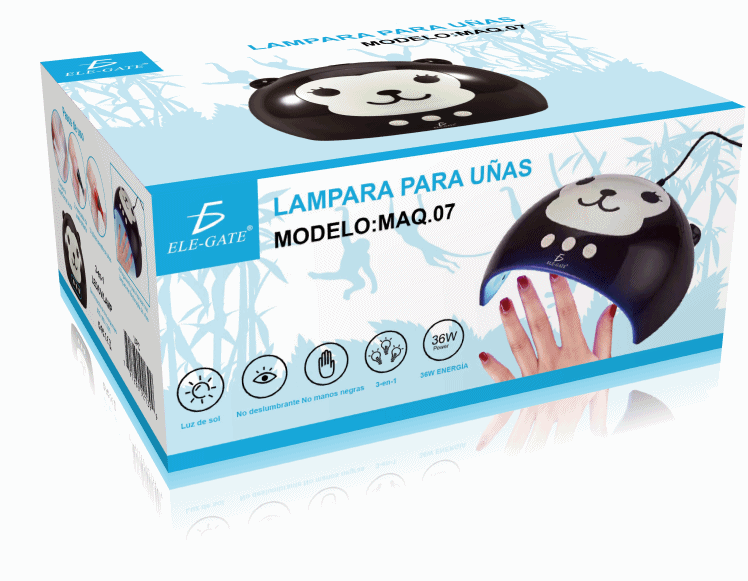 Lámpara De Uñas 36W 8 Led Uv Secador De Uñas Portátil - Image 4