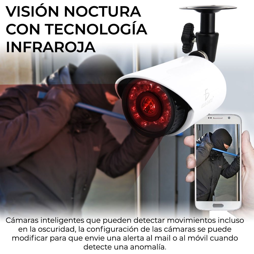 Kit Video Vigilancia 16 Cámaras 2MP Full hd 1080p Cctv