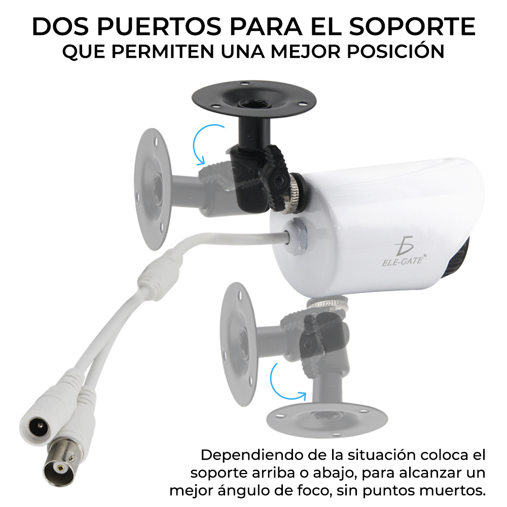 Kit Video Vigilancia 8 Cámaras 1MP Full hd 1080p Cctv - Image 4